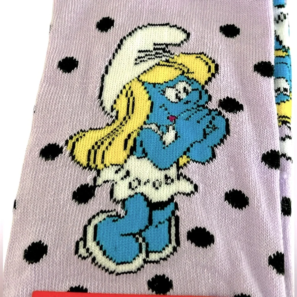 THE SMURFS SMURFETTE CREW SOCKS